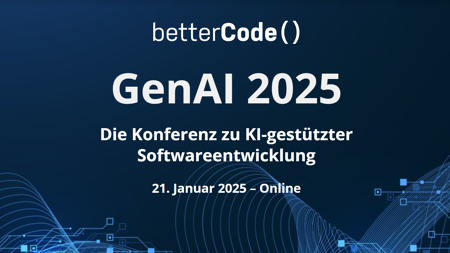 Softwareentwicklung mit KI: Ins neue Jahr mit der betterCode() GenAI