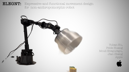 Wie Luxo Jr.: Apple-Forscher entwickeln Lampenroboter
