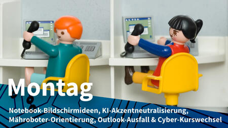 Montag: Lenovos Laptop-Konzepte zum MWC, Callcenter-KI gegen Mitarbeiter-Akzente