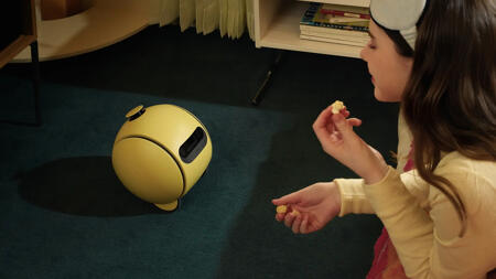 Samsungs KI-Kugelroboter Ballie kommt im Sommer mit Google Gemini auf den Markt
