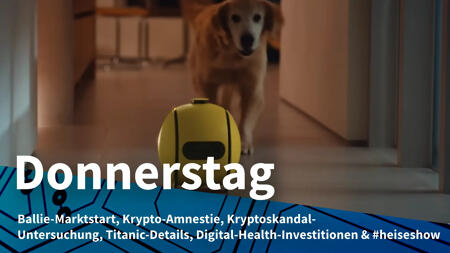 Donnerstag: Samsung-Roboter mit Google-KI, Freifahrtschein für Krypto-Gauner