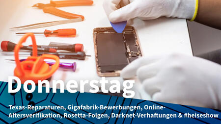 Donnerstag: Texas mit Recht auf Reparatur, Bayern und Wien für KI-Gigafabriken
