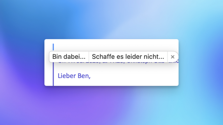 „Intelligente“ Antworten in Apple Mail: So sind sie abschaltbar