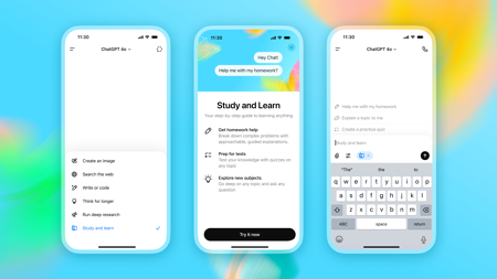 Study Mode: OpenAI führt Lernmodus für ChatGPT ein