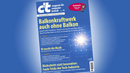 Blick ins Heft c’t 16/2025: Die faulen Tricks der Tech-Industrie