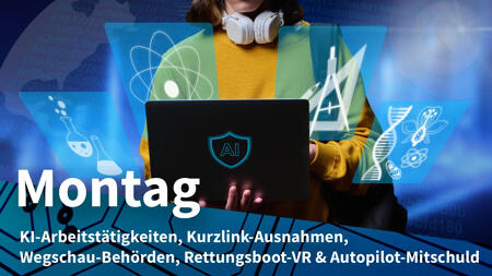 Montag: KI-Nutzung verschiedener Berufe, Google-Kehrtwende bei goo.gl-Kurzlinks