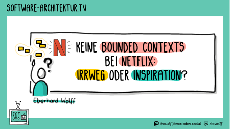 software-architektur.tv: Netflix ohne Bounded Contexts