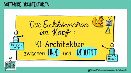 software-architektur.tv: KI-Architektur zwischen Hype und Realität