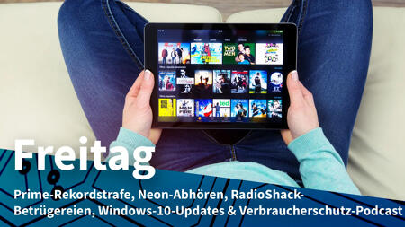 Freitag: Rekordstrafe für Amazon wegen Prime-Abos, App bezahlt für Abhörung