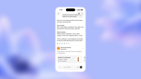 OpenAI kündigt Werbung in ChatGPT an