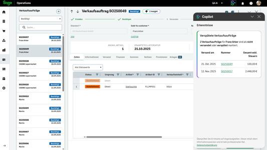 Sage bringt KI-Assistent in KMU-Software
