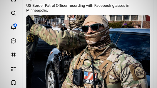 Minneapolis: ICE-Beamte tragen GoPros und Smart Glasses von Meta