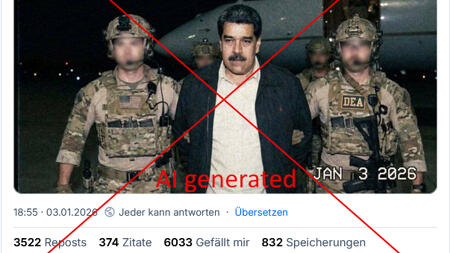 KI-Bilder zur Ergreifung Maduros verbreiten sich rasant