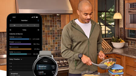 Connect+: Garmin erweitert Fitnessplattform um Ernährungsprotokoll