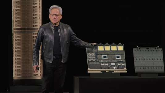 Kyber-Rack: Nvidia zeigt Rubin-Ultra-Boards