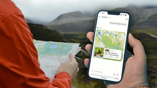 heise+ | Komoot mit ChatGPT ausprobiert: Wie KI bei der Wanderplanung unterstützt