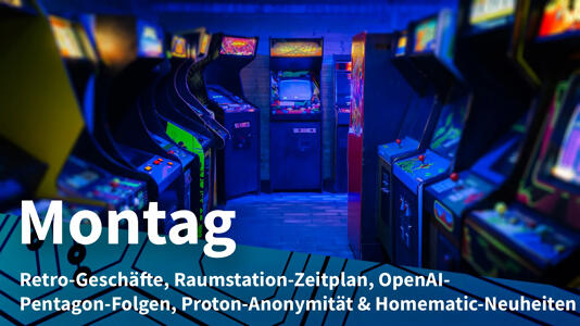 Montag: Retro-Konsolen als Milliardengeschäft, NASA-Zeitplan neuer Raumstation