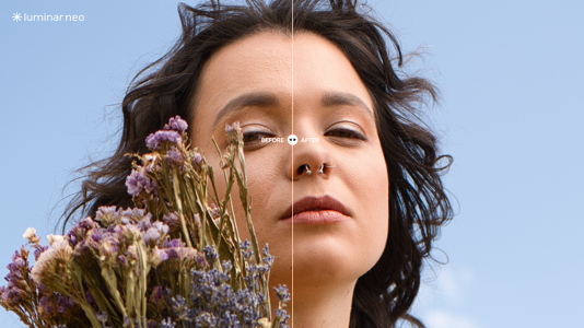 Luminar: KI-Tools für präzise Retusche und schönes Bokeh