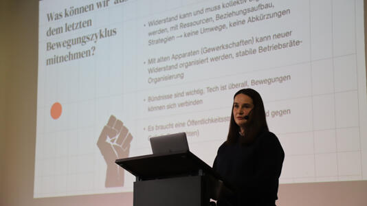 Konferenz „Cables of Resistance“:  Widerstand gegen Big Tech