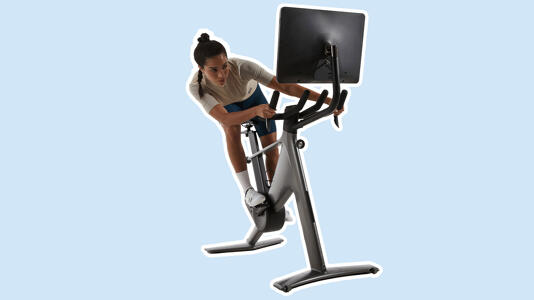 heise+ | Heimtrainer: Das Indoor-Rad VeloNix im Test