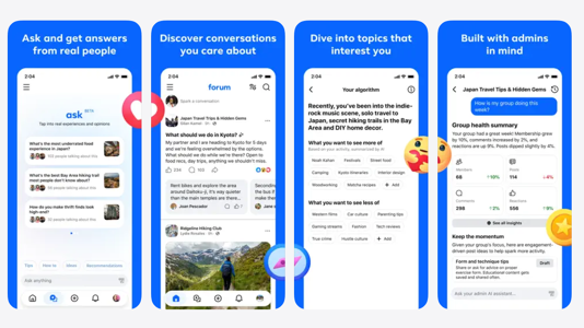 Meta testet Reddit-Konkurrenz: Neue App „Forum“ für Facebook-Gruppen