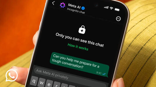 WhatsApp führt „Inkognito-Chat“ für komplett private Gespräche mit Meta-KI ein