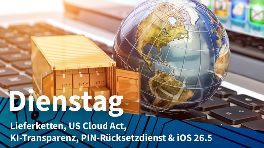 Dienstag: Rechtsstreit zwischen Shein und Temu, Schweiz gegen US-Cloud-Dominanz