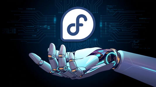 Fedora plant KI-Linux-Desktop