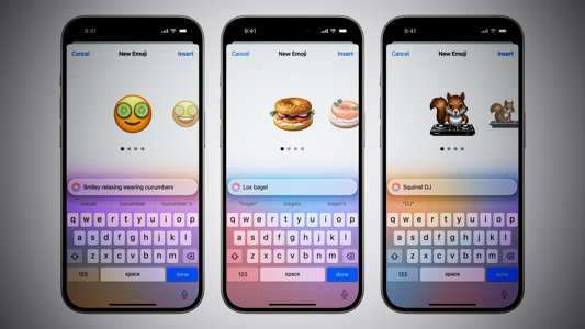 Bildzeichengenerator: Genmojis sollen in iOS 27 besser werden
