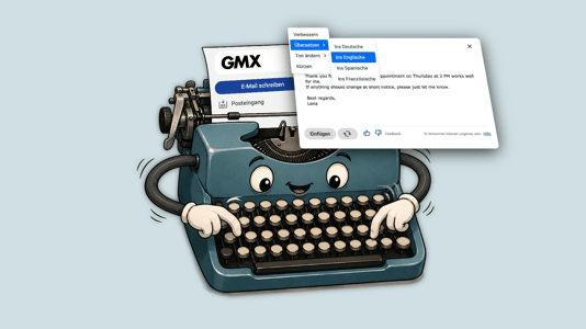 heise+ | GMX bringt KI ins Postfach: Wir haben den Assistenten ausprobiert