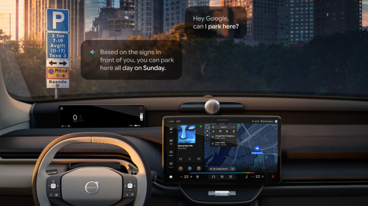 Volvo integriert Google Gemini und immersive Navigation in neue Fahrzeuge