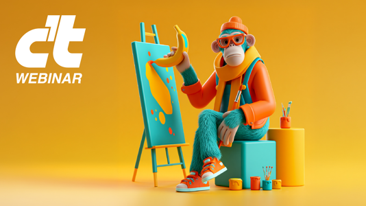 heise-Angebot: c’t-Webinar: Vom Prompt-Schreiber zum Art Director